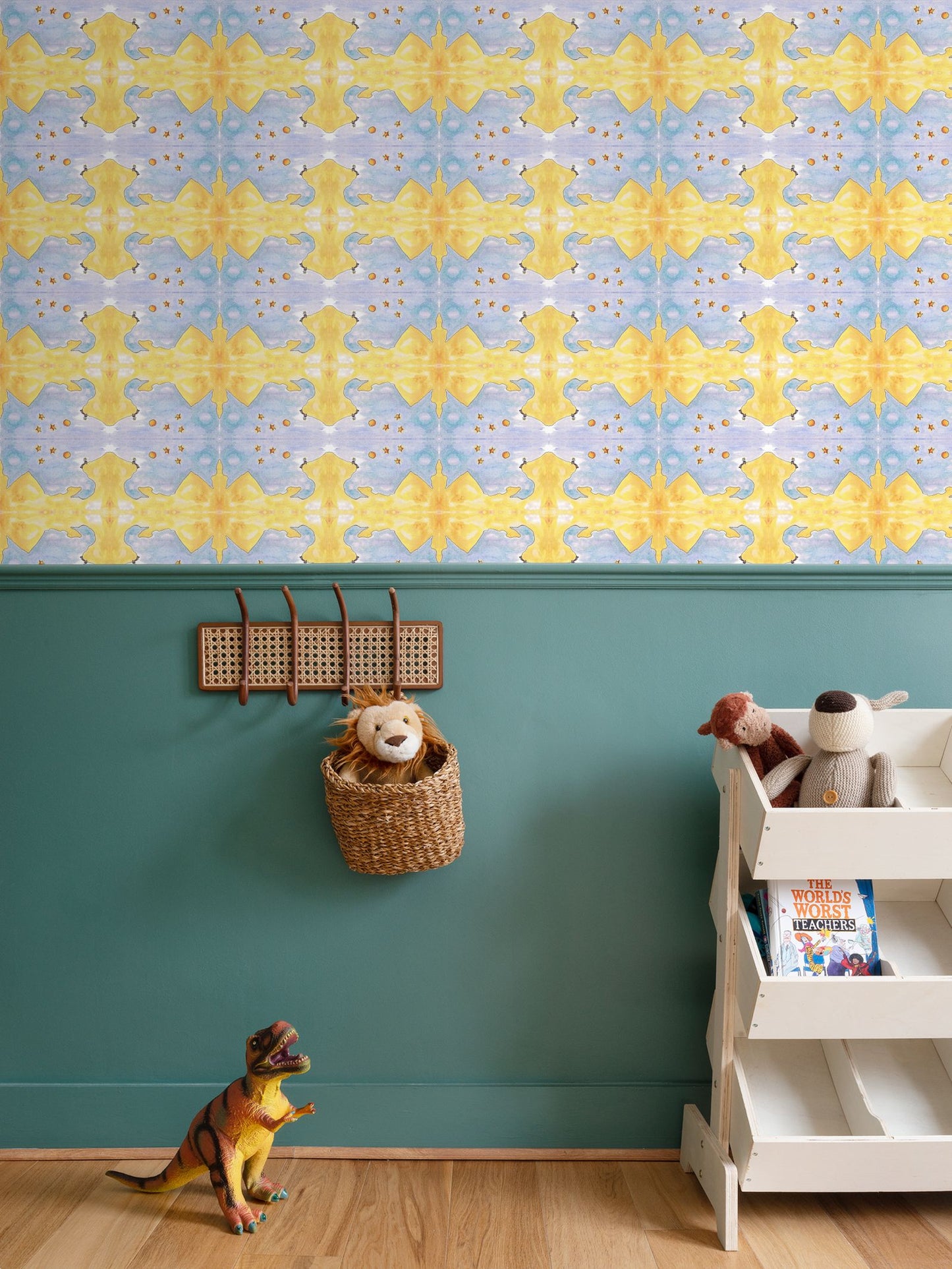 AQP545. Alleen op de Wereld. Repeat Pattern Wallpaper.