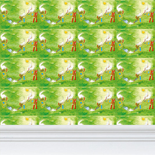 AQP412. Wasdag. Repeat Pettern Wallpaper.