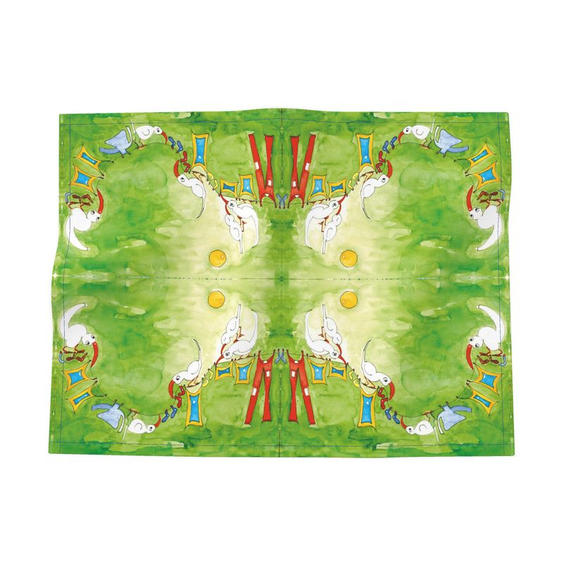AQP412. Wasdag. Luxe Fabric Placemats