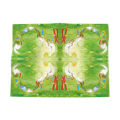AQP412. Wasdag. Luxe Fabric Placemats