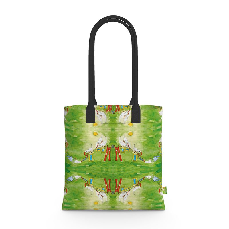 AQP412. Wasdag. The Tote. Met leer.