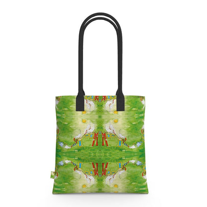 AQP412. Wasdag. The Tote. Met leer.