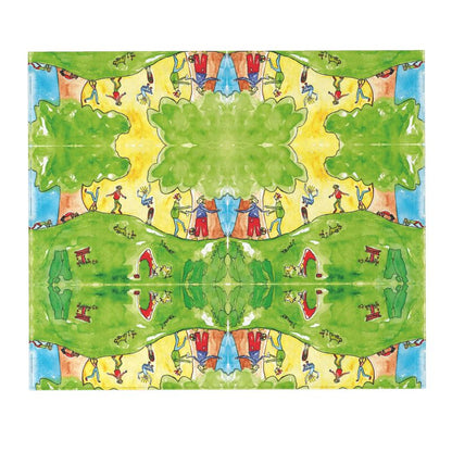 AQP424. Trimmen in Clingendael. Vloerkleed.128x150 cm.