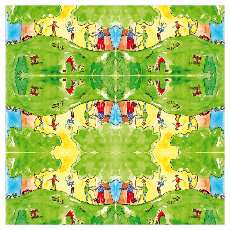 AQP424. Trimmen in Clingendael. 2Voile gordijnen 200x200.
