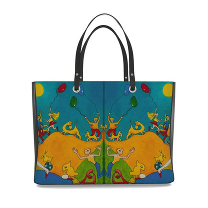 OK306. Ballonnenoptocht. Handbag. Maat L.
