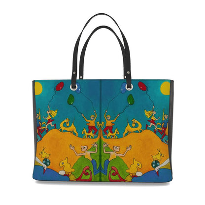 OK306. Ballonnenoptocht. Handbag. Maat L.