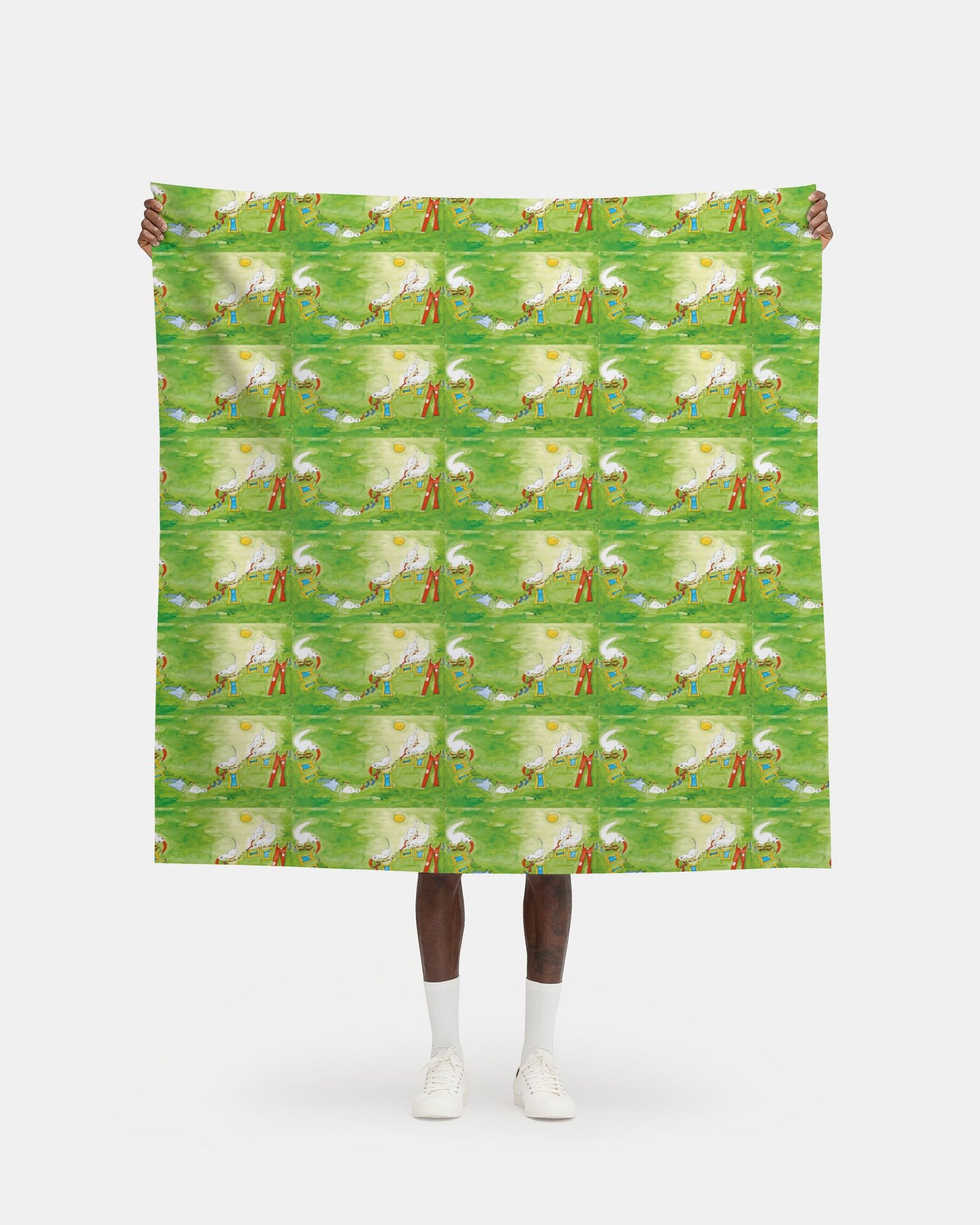 AQP412. Repeat Pattern Fabric: Wasdag.