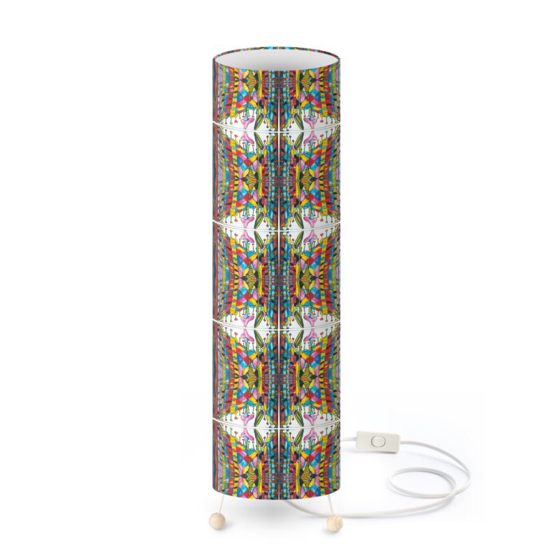 AQP472. Kiemen in de Aarde. Standing Lamp. UK stekker.