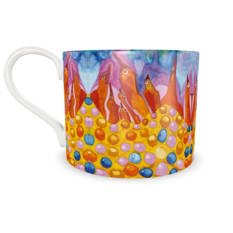 AQ312. One big Cup and Saucer.