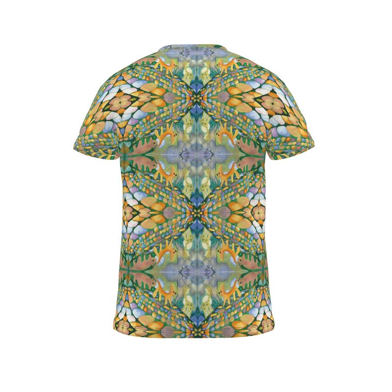 AQ330. Vogel. Cut and Sew All Over Print Tshirt. L.