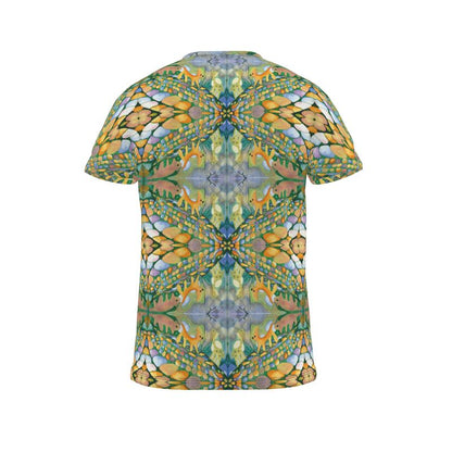 AQ330. Vogel. Cut and Sew All Over Print Tshirt. L.