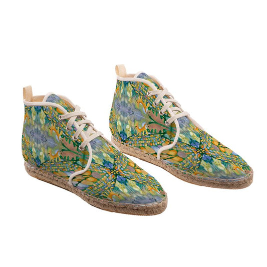 AQ330. Vogel. Hi Top Espadrilles maat 40.