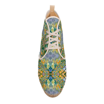 AQ330. Vogel. Hi Top Espadrilles maat 40.
