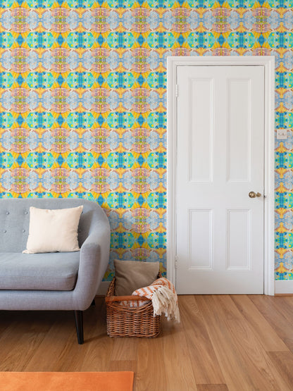 OK304. Ik pluk...Repeat Pattern Wallpaper.