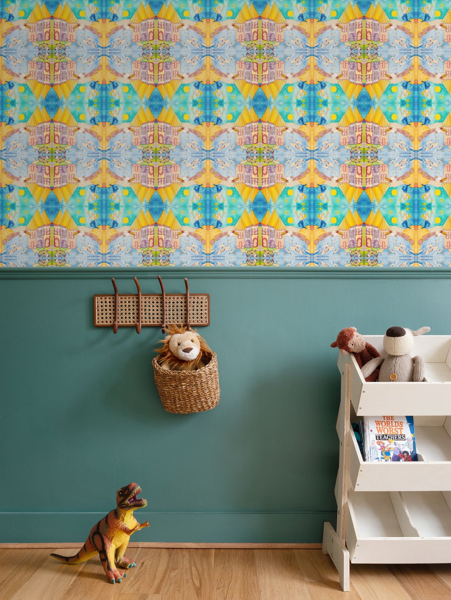 OK304. Ik pluk...Repeat Pattern Wallpaper.