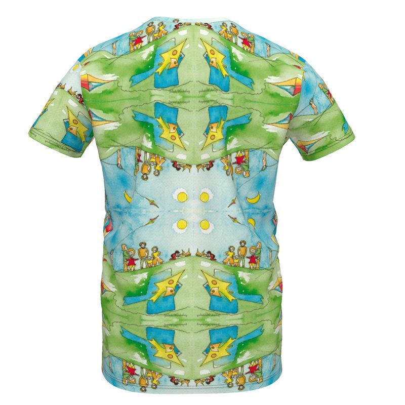 AQP417. Girls Premium T-Shirt.2: Een Dagje Vliegeren.