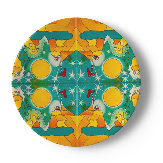 OK319. Ollie.bew.2. 16,5cm. Porcelain Plate.