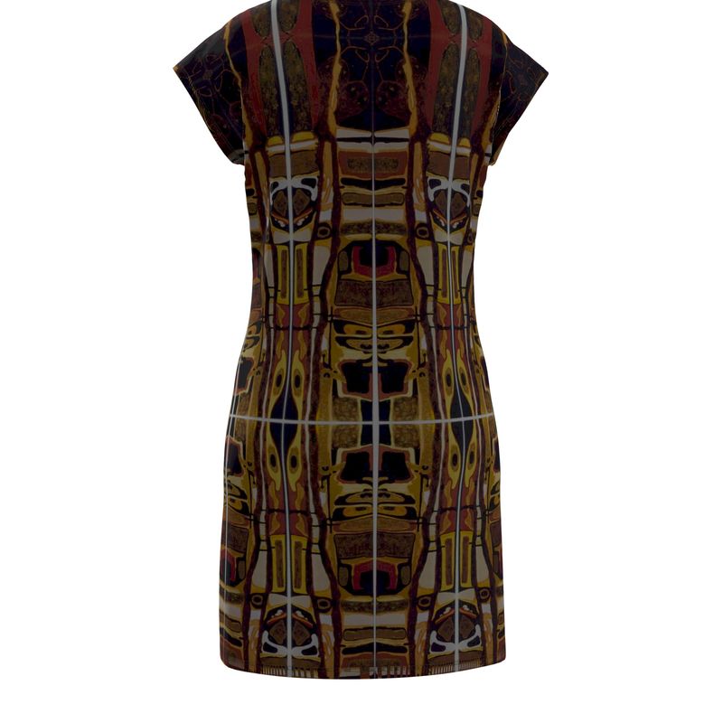 A5. Ladies Tunic TShirt: Dierenrijk.