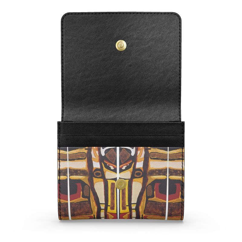 A5. Small Leather Foldover Purs: Dierenrijk.