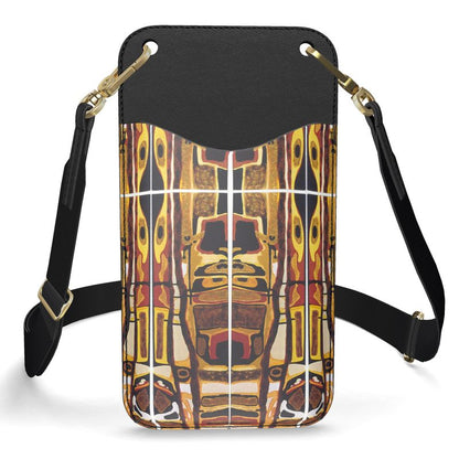 A5. Phone Case With Strap in Leather: Dierenrijk.