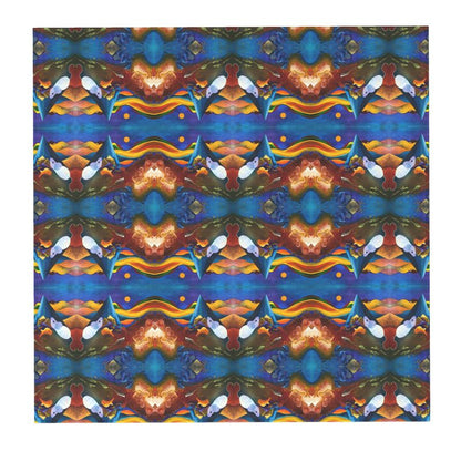 OG129. Rug Vloerkleed.128x128 cm.
