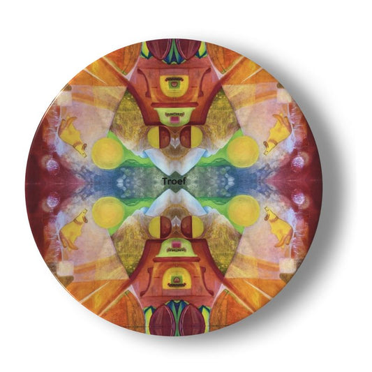 OG133. Plate Porcelain. 20,5cm.