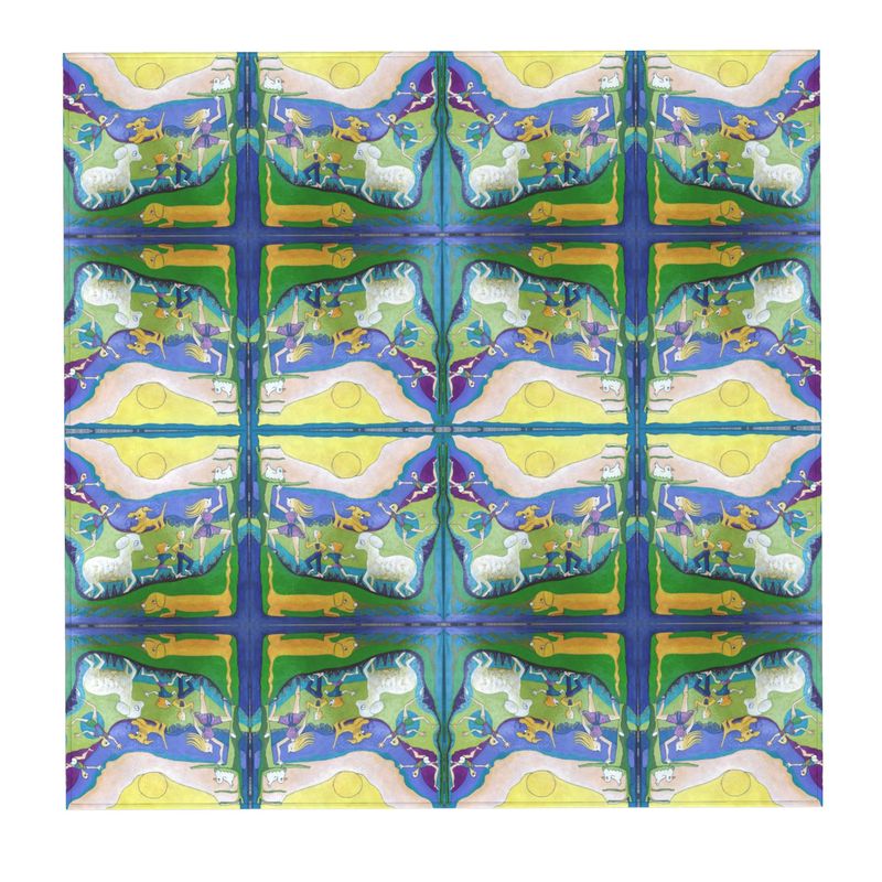 OK313. Rugs. Vloerkleed. Midden in de zomer.