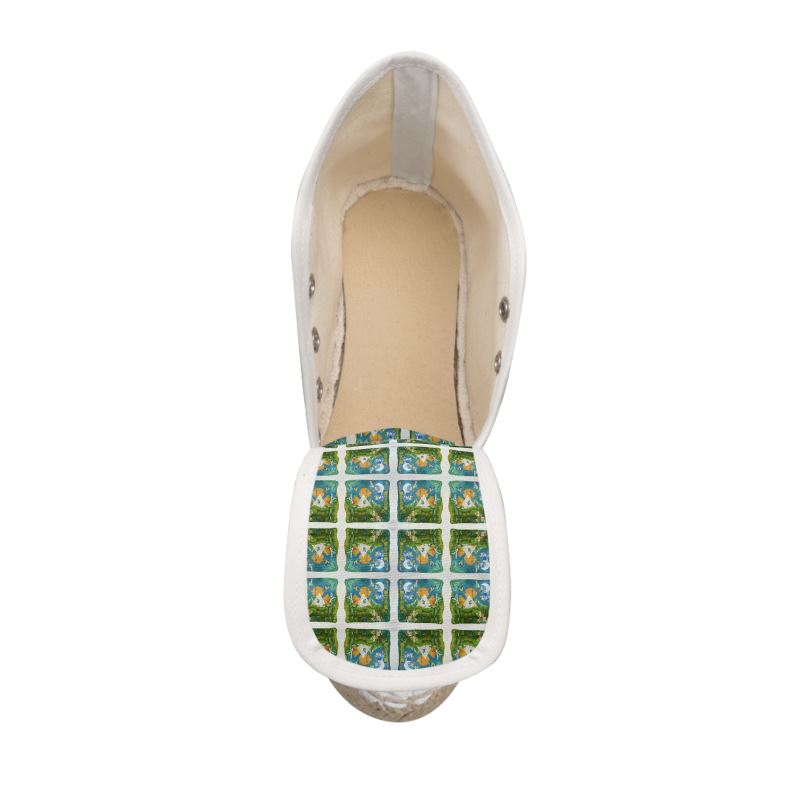 OG134.Dames Espadrilles Sleehak:Zen.