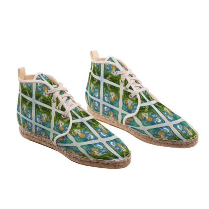 OG134.Hoge Espadrilles: Zen.