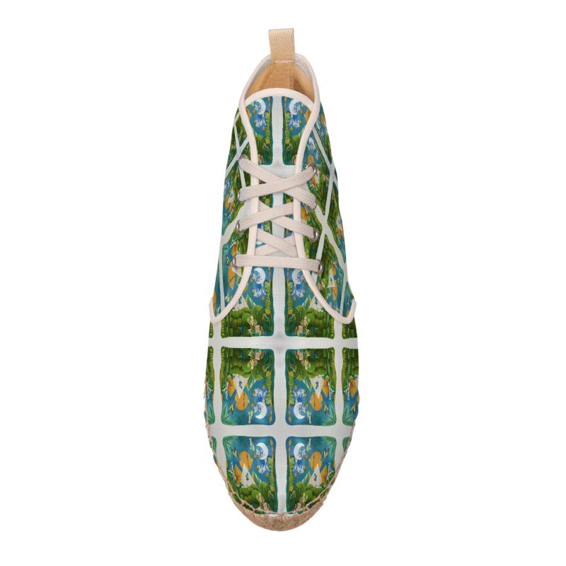 OG134.Hoge Espadrilles: Zen.