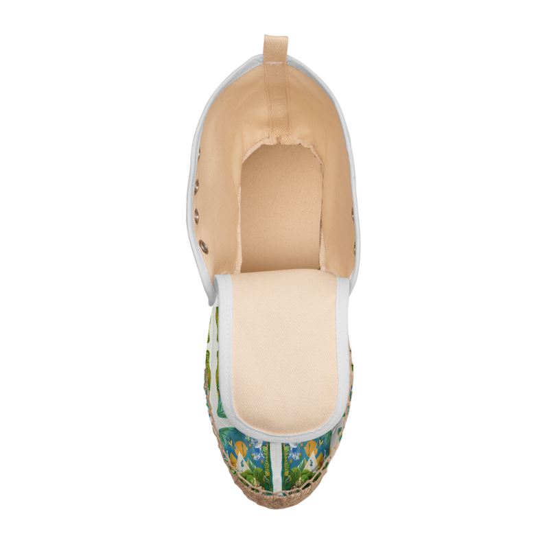 OG134.Hoge Espadrilles: Zen.