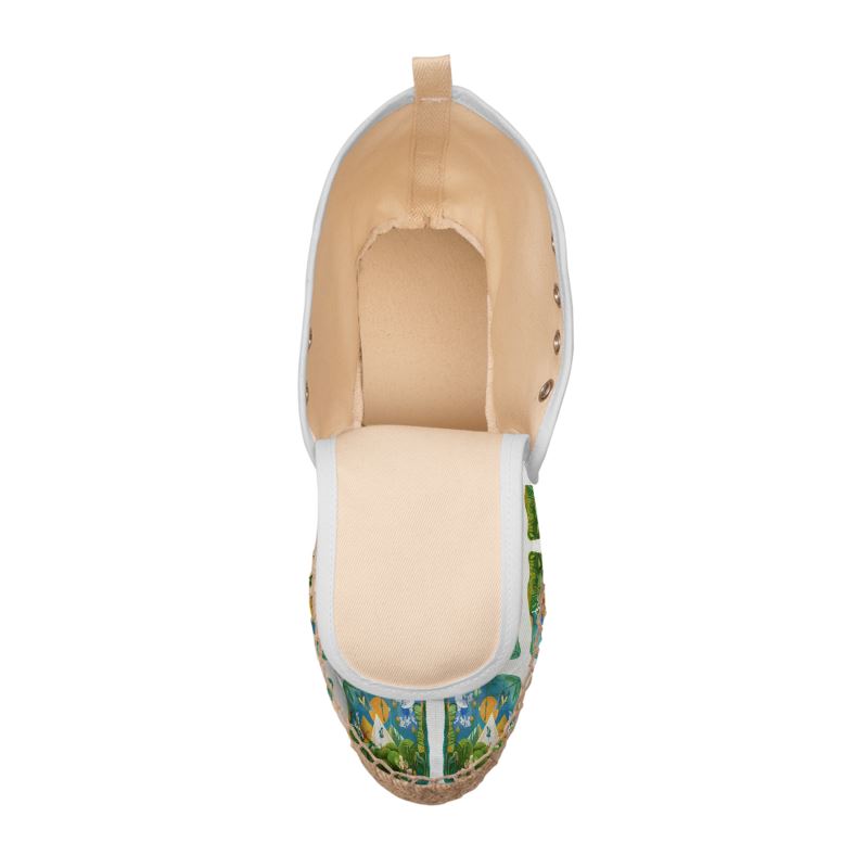 OG134.Hoge Espadrilles: Zen.