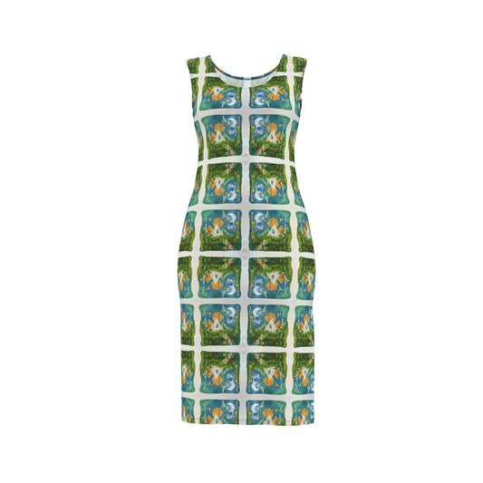 OG134. Bodycon Jurk: Zen.