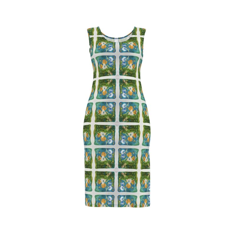 OG134. Bodycon Jurk: Zen.
