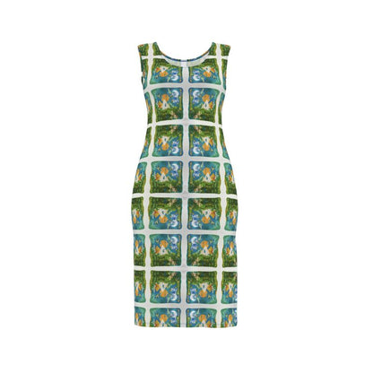 OG134. Bodycon Jurk: Zen.