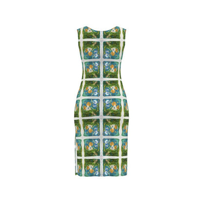 OG134. Bodycon Jurk: Zen.