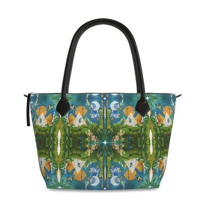 OG134. Zip Top Handbag. Zen.