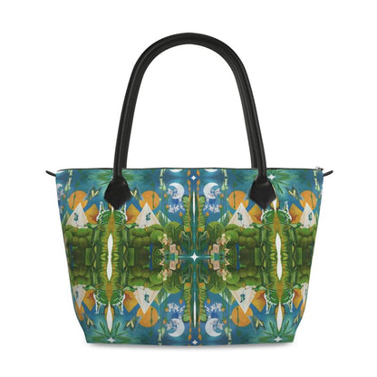 OG134. Zip Top Handbag. Zen.