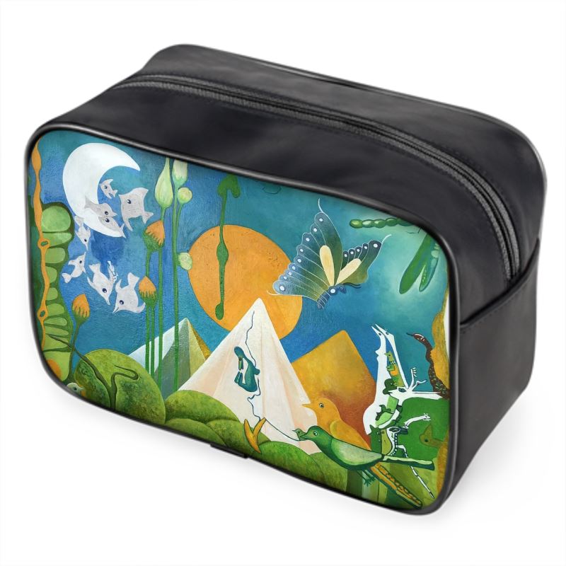 OG134. Wash Bag. Zen Blauw.