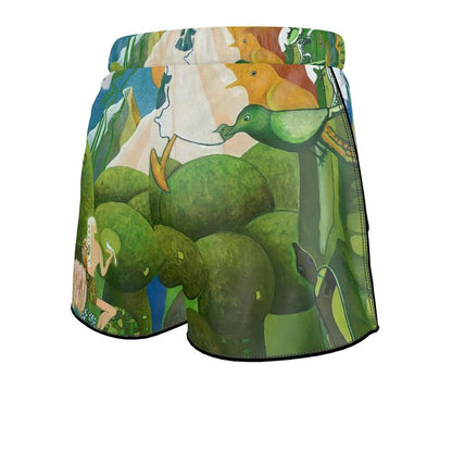 OG134. Luxe Silk Pyjamashort Dames. Zen. ID:3071.