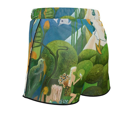 OG134. Luxe Silk Pyjamashort Dames. Zen. ID:3071.