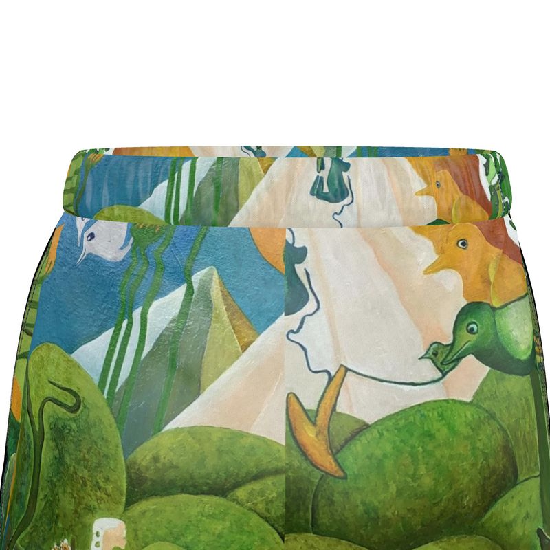 OG134. Luxe Silk Pyjamashort Dames. Zen. ID:3071.