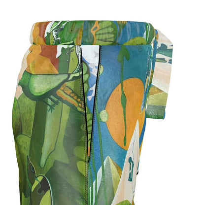 OG134. Luxe Silk Pyjamashort Dames. Zen. ID:3071.