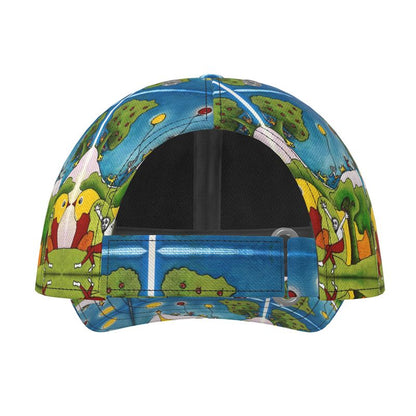 OK315. Baseball Cap: Huis in de Zon. ID:3110.