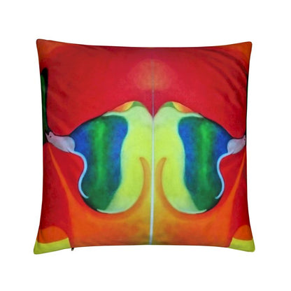 OG130. Pillow.Zacht Fluwelen Kussen. Nieuw Leven.