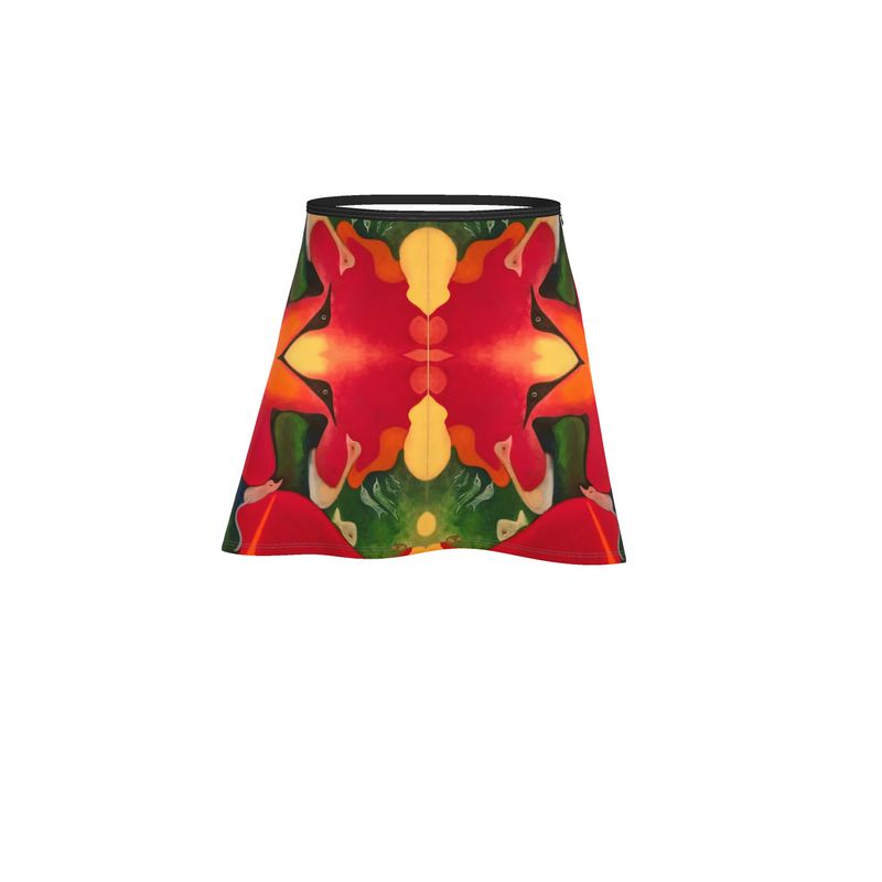 OG130. Uitlopend skate rokje. Flared Skirt. ID: 1770.