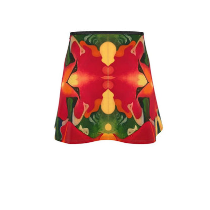 OG130. Uitlopend skate rokje. Flared Skirt. ID: 1770.