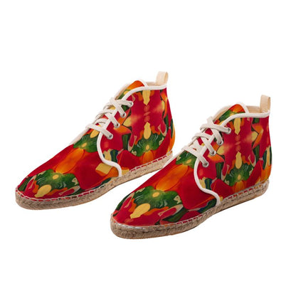 OG130. Hoge Espadrilles: Nieuw Leven. ID:2813.