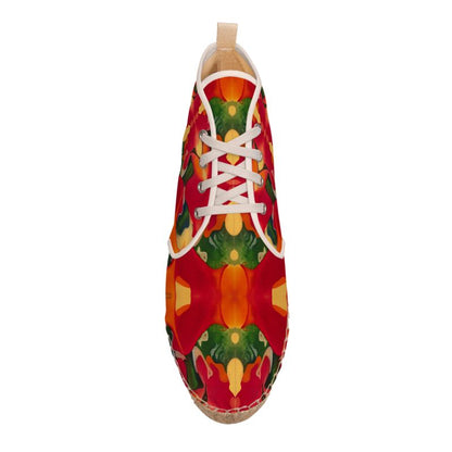 OG130. Hoge Espadrilles: Nieuw Leven. ID:2813.