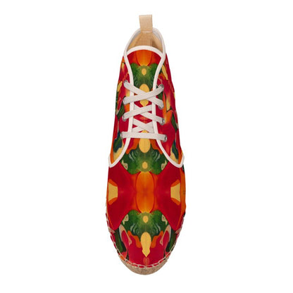 OG130. Hoge Espadrilles: Nieuw Leven. ID:2813.